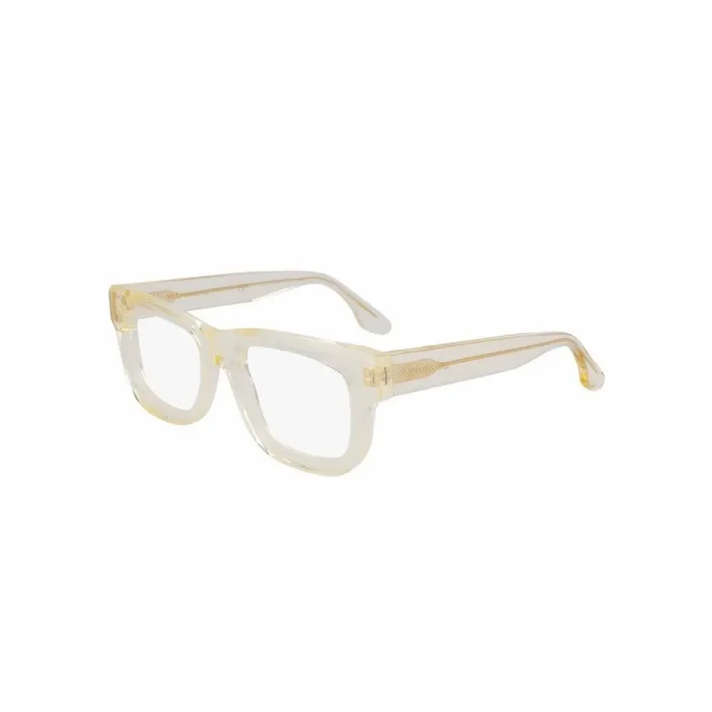New Victoria Beckham VB2671 771 Transparent Square Frame Glasses Authentic